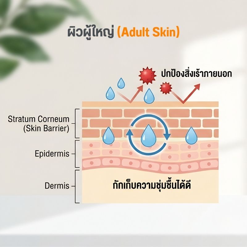 โลชั่นเด็กแรกเกิด ผิวแพ้ง่าย baeli ไม่มีสเตียรอยด์